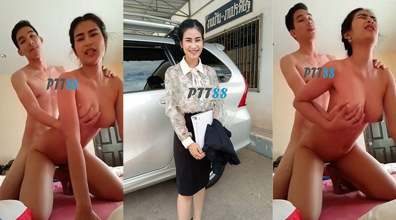 คลิปฉาวครูสาวตั้งกล้องเย็ดกับนักเรียนชาย คลิปโป้ไทยหลุดมาใหม่แอบพาไปเย็ดตอนพักเที่ยง จับเอวซอยควยท่าหมาทำหน้าเสียวได้ใจมาก